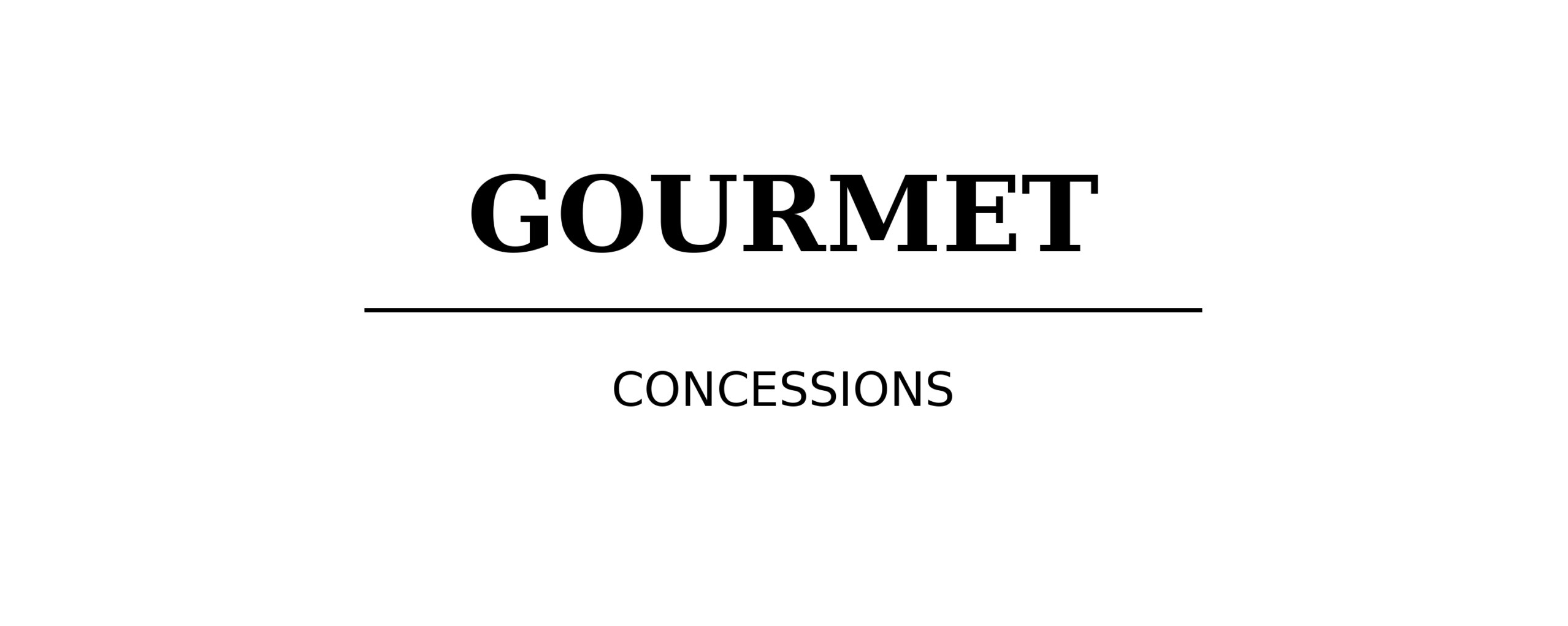 Gourmet Concessions